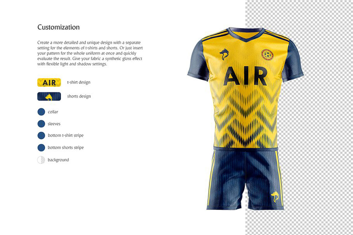 Soccer Uniform Animated Mockup 4867412 Soccer Uniform Animated Mockup 4867412
