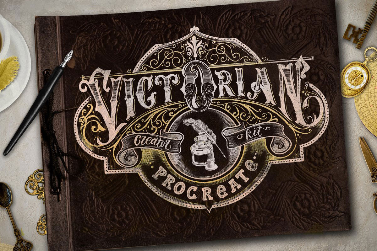 Victorian Lettering Creator Kit 4788869
