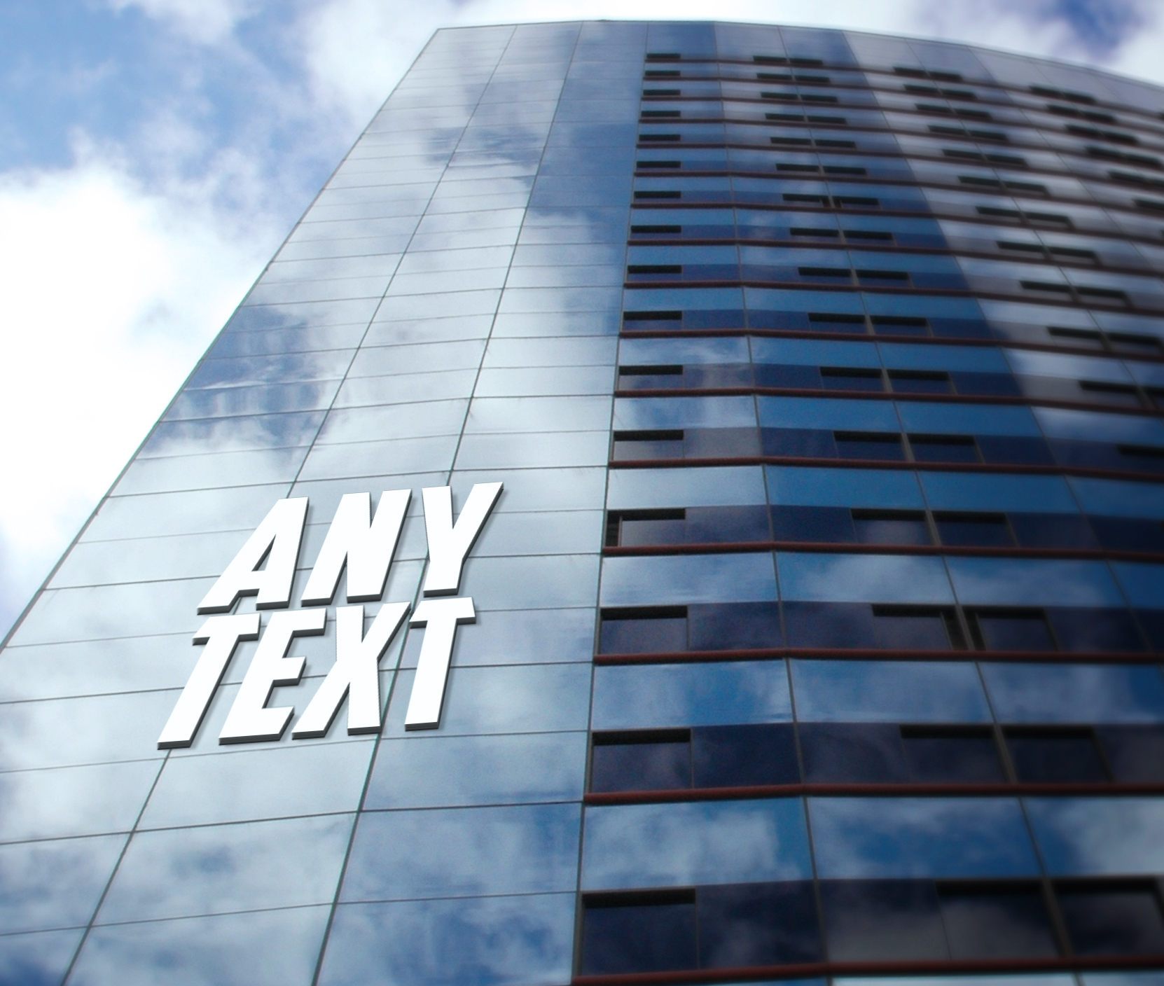 Corporate Building Logo MockUp