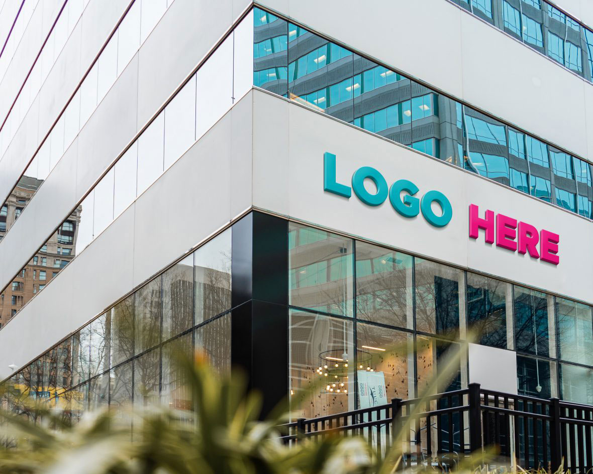 Famous Store Free Logo Mockup