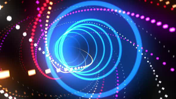 Videohive Neon Light VJ Loop 01 27243922
