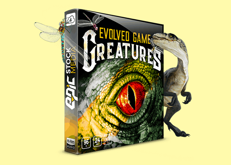 Epic Stock Media – Evolved Game Creatures – Monster Sounds