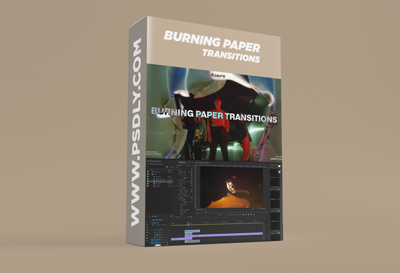 AcidBite – Burning Paper Transitions