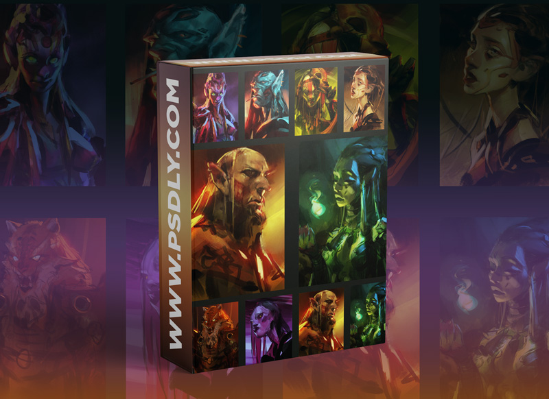 Gumroad – Character Portraits Real Time By Ahmed Aldoori