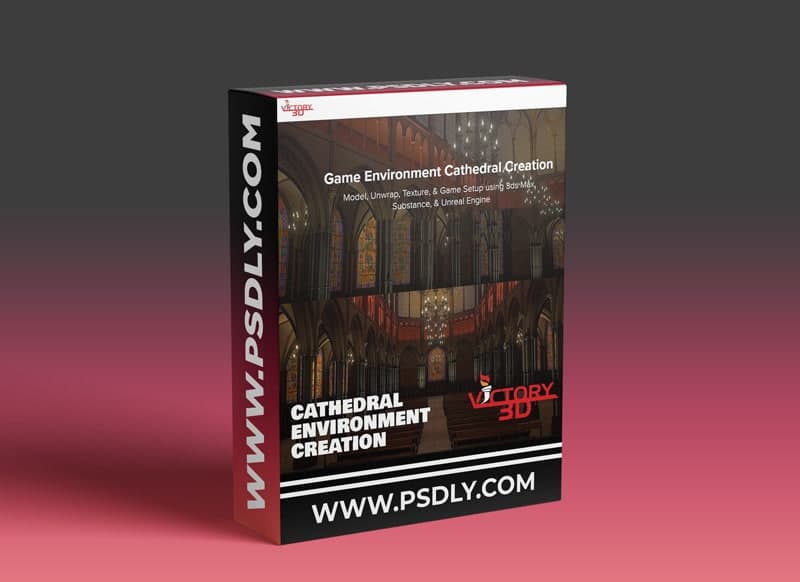 Victory3d – 3D Game Environment Cathedral Creation