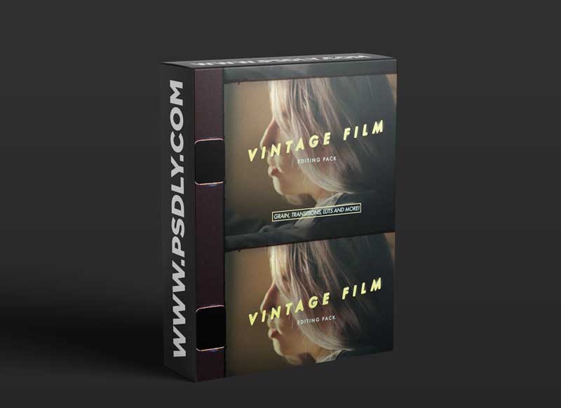 Austin Newman - Austin Makes Films Vintage Film Editing Pack (Grain Transitions LUTs and Overlays)