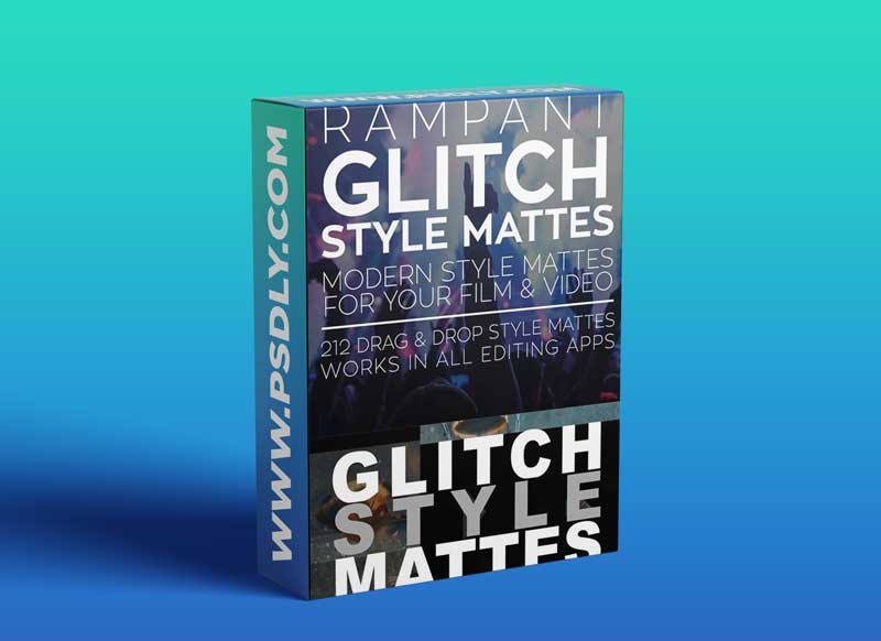 Rampant Design Tools - Glitch Style Mattes