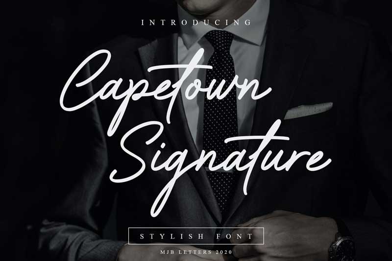 Capetown Signature Font
