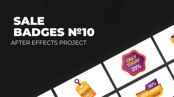 Videohive Sale Badges Vol.10 32689430