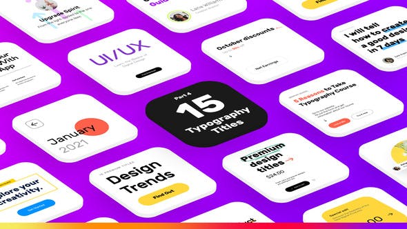Videohive 15 Clean Typography Titles Part 4 32606890