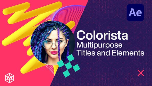 Videohive Colorista Multipurpose Titles and Elements 29731229
