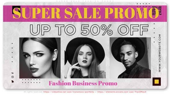 Videohive Super Sale Fashion Promo 32462295
