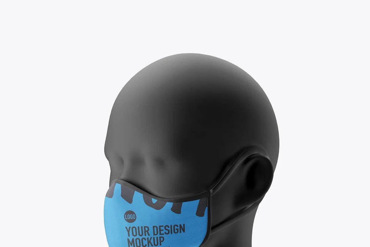 Creative Market - Medical face Mask mockup 5239604