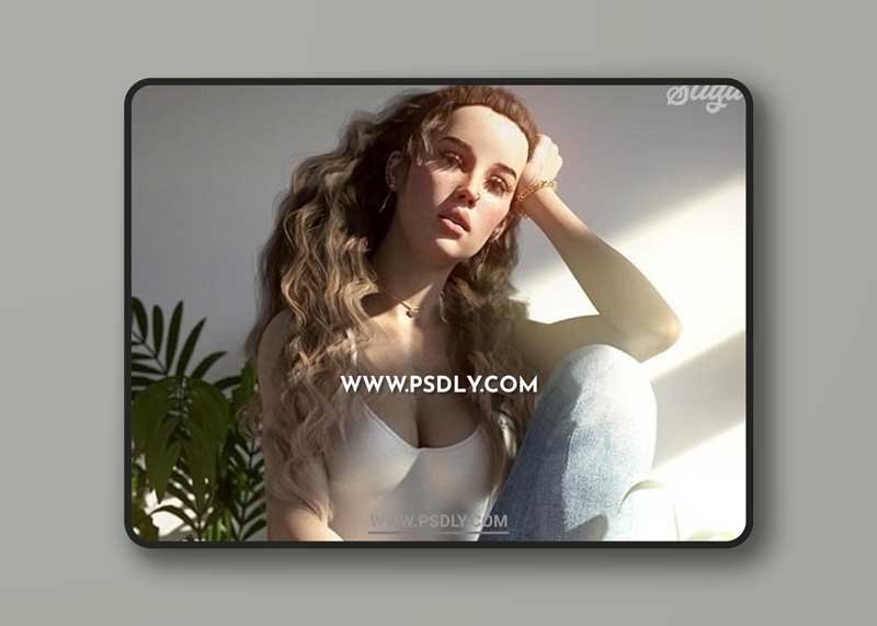 Bianca Morph, Poses and Expressions, and Chair Prop for Genesis 8 Female