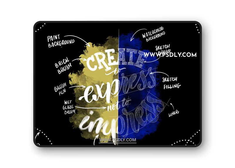 CreativeMarket - FineBrushes - Procreate brushset 5786334