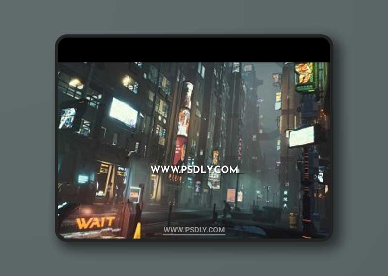 Cyberpunk Environment Megapack (Modular / with Interiors )