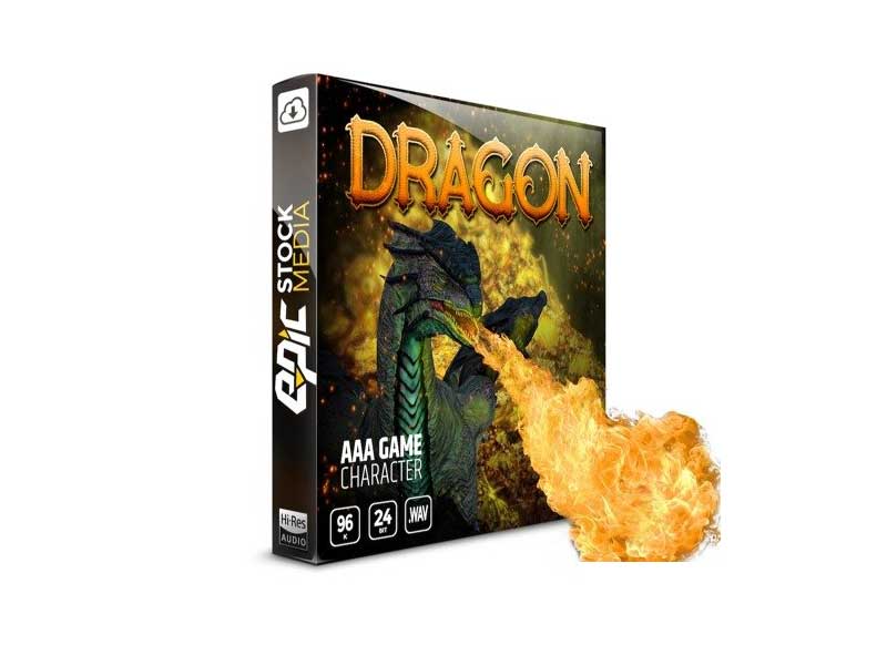 Epic Stock Media AAA Game Character Dragon WAV