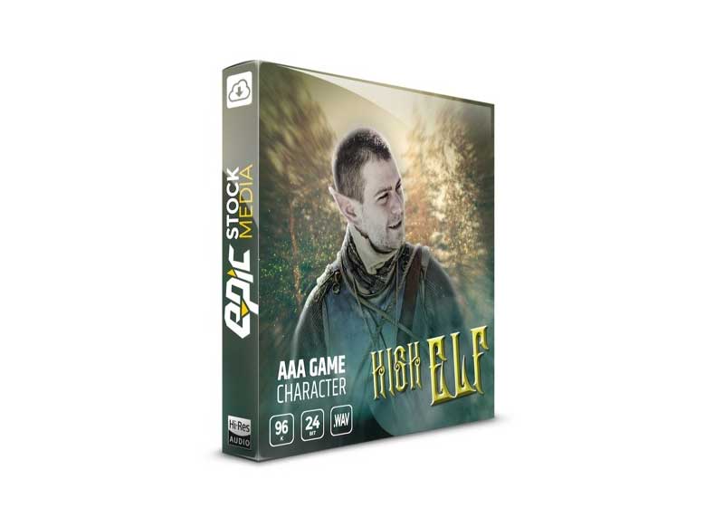Epic Stock Media AAA Game Character High Elf WAV