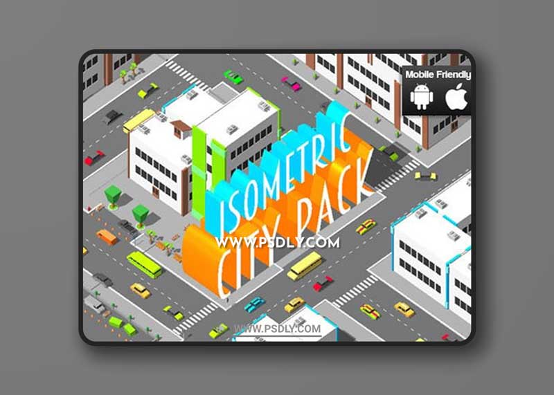 Isometric City Pack 1.0 [Unity Asset]