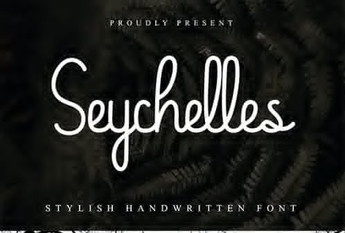 Modern and beautiful font collection