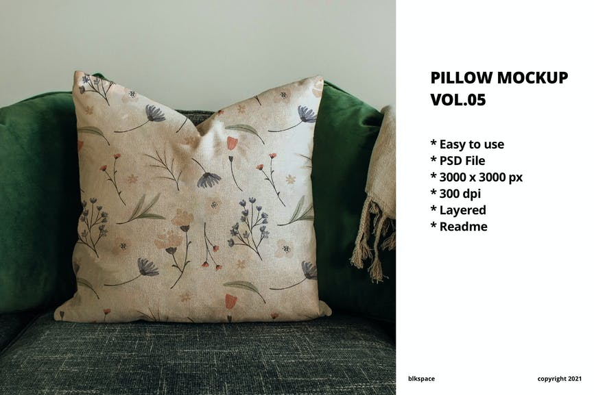 Pillow Mockup Vol.05 MQ257EV