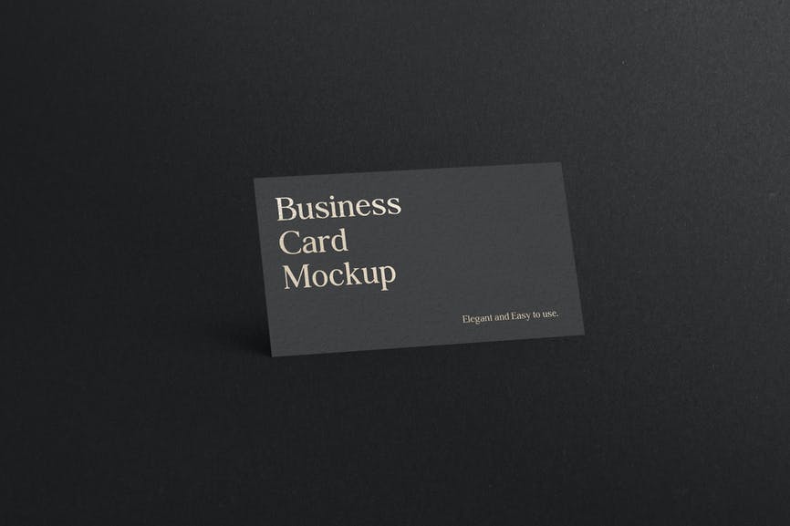 Business Card Mockup 369YKND