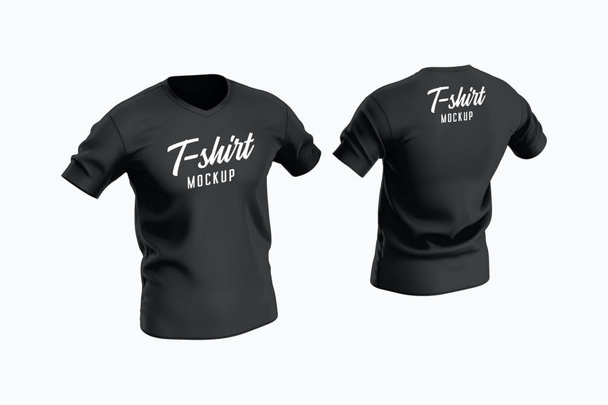 T-shirt Mockup L34Z3PU