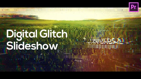 Videohive - Digital Glitch Slideshow for Premiere Pro - 33336909