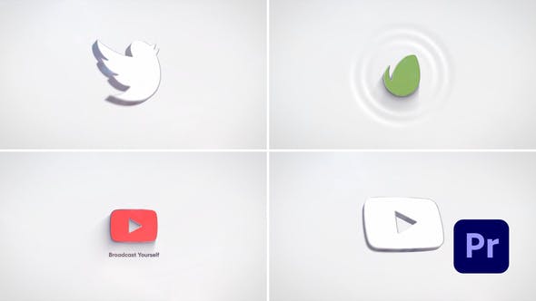 Videohive - Simple 3D Logo Reveal (Premiere Version) - 33352629