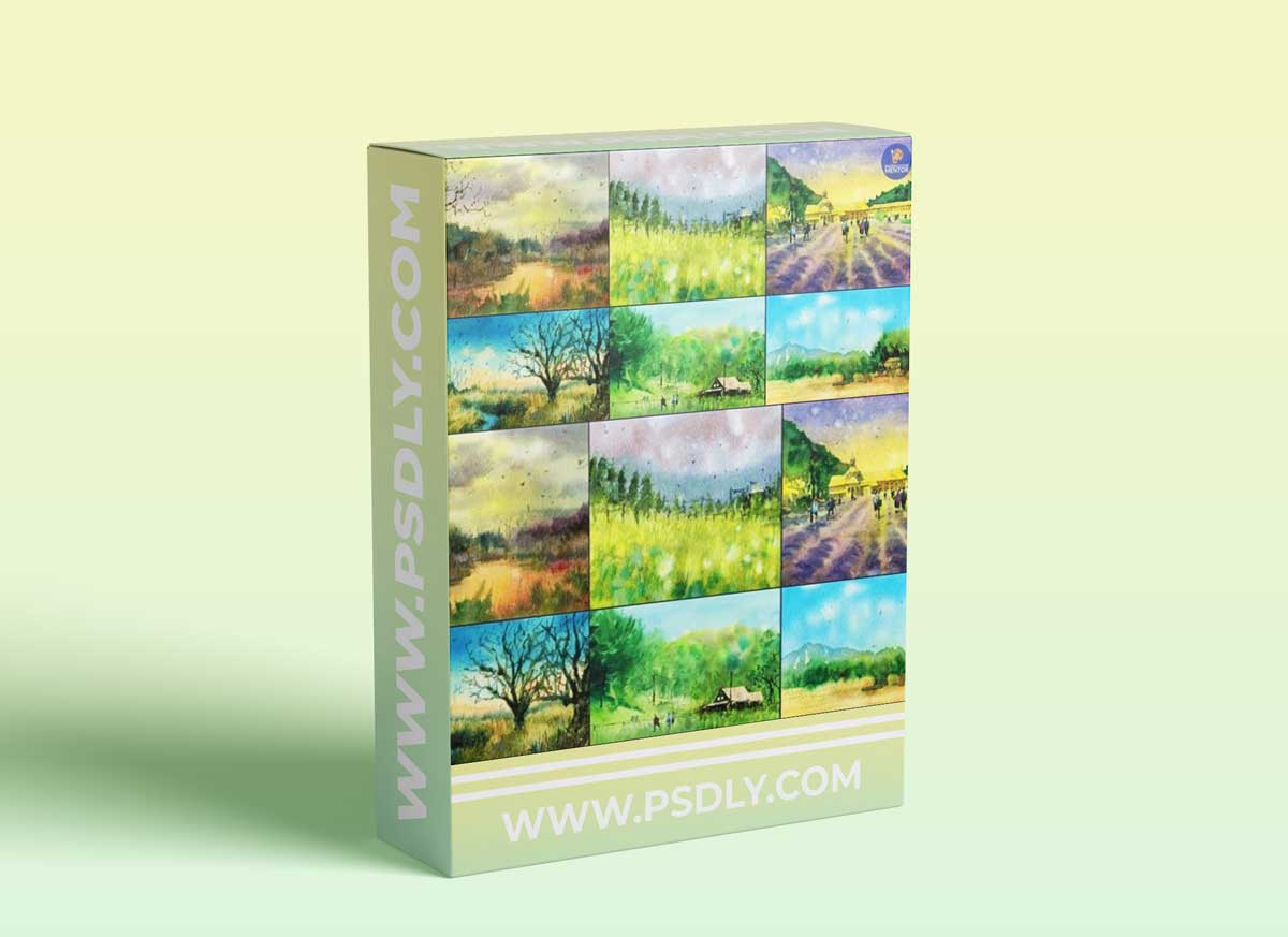 Atmospheric Watercolor Painting - Techniques and Landscapes