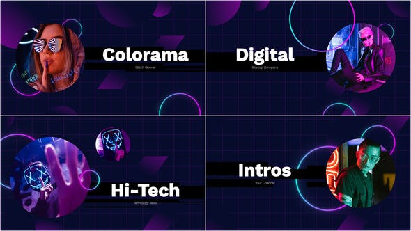 Videohive - Colorama - Glitch Opener // Premiere Pro - 33681800