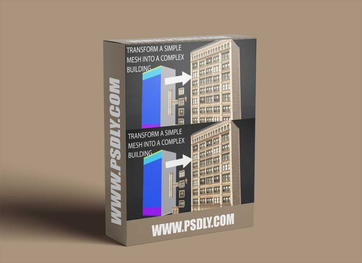 Blender Plugin - Gumroad - Blender Geometry Node Tools - Procedural Building