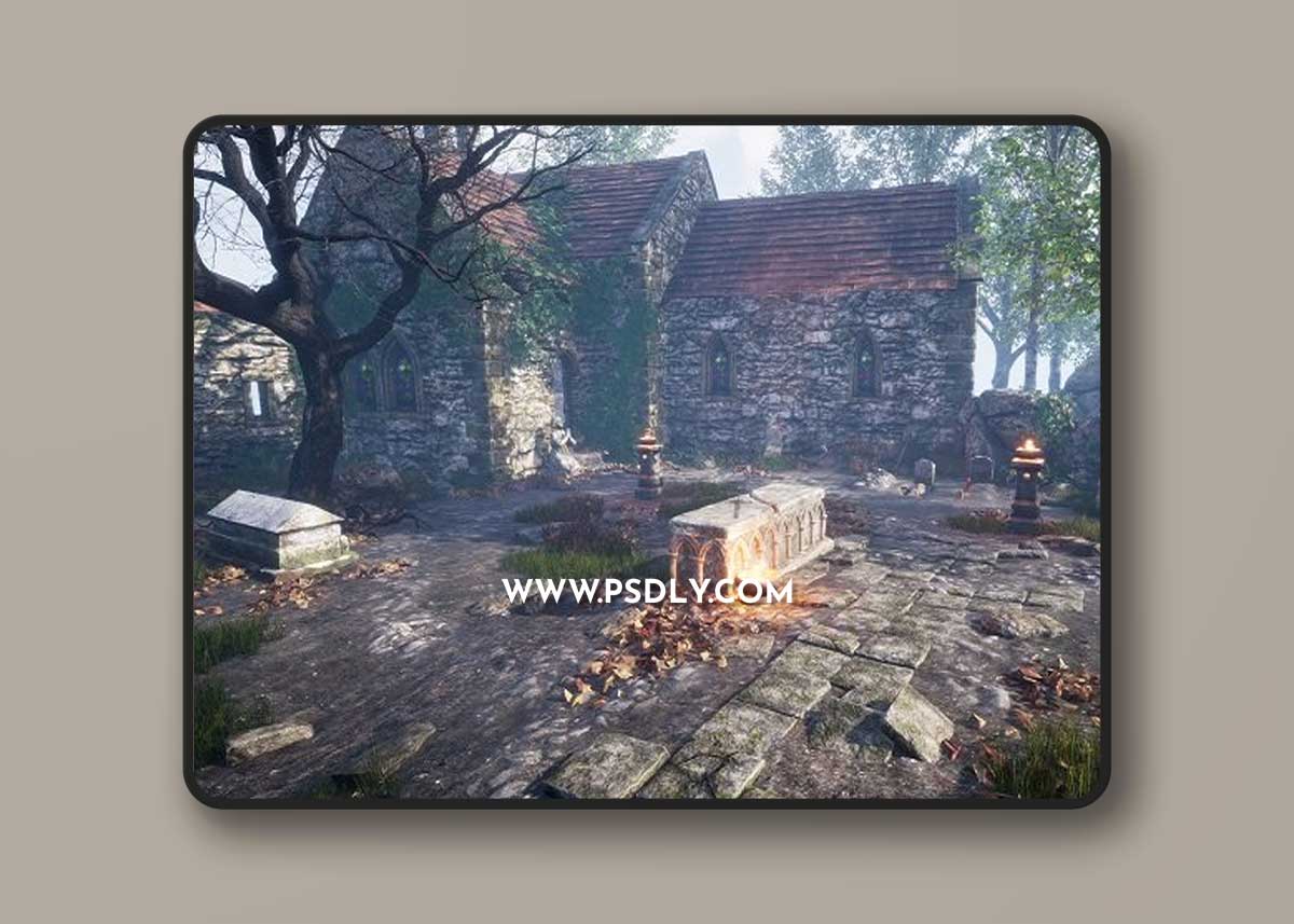Unity Asset - PBR Graveyard and Nature Set 2 v3.6
