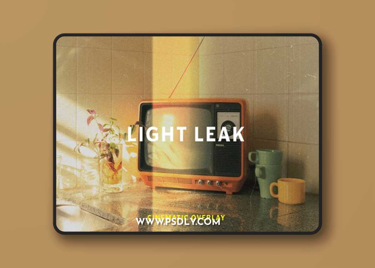 Light Leak - Old Camera Effect - Cinematic Photoshop Overlay