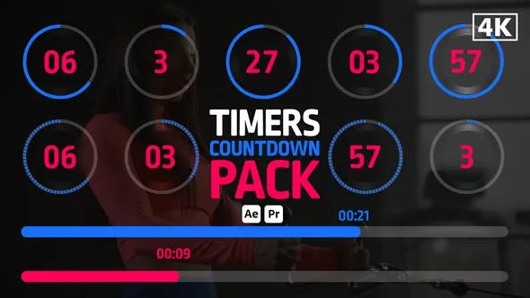 Videohive Timers Countdown Pack 46053555