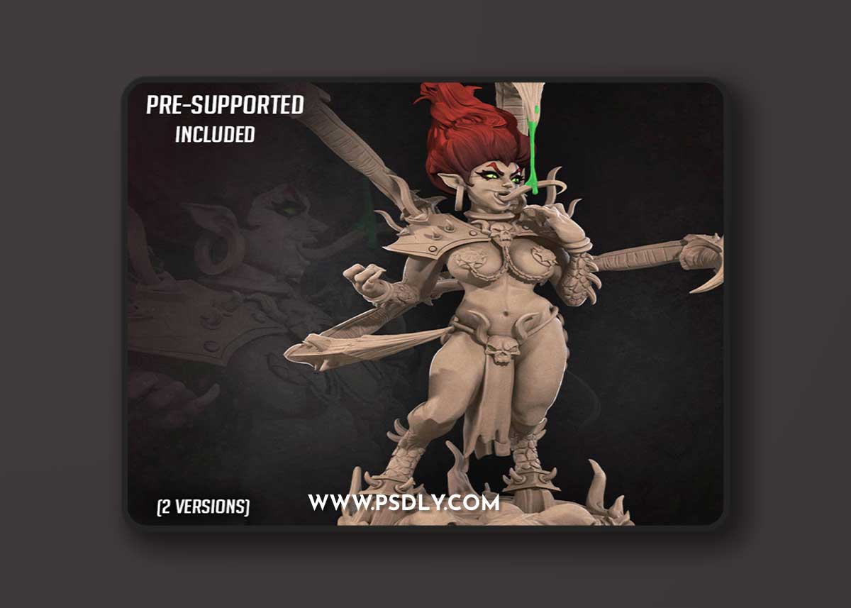 Maiden of Anguish (Exotic) – 3D Print Model