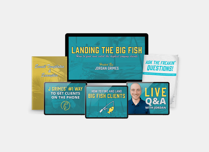 Kyle Milligan, John Grimes Landing The Big Fish + Email Playbook Download