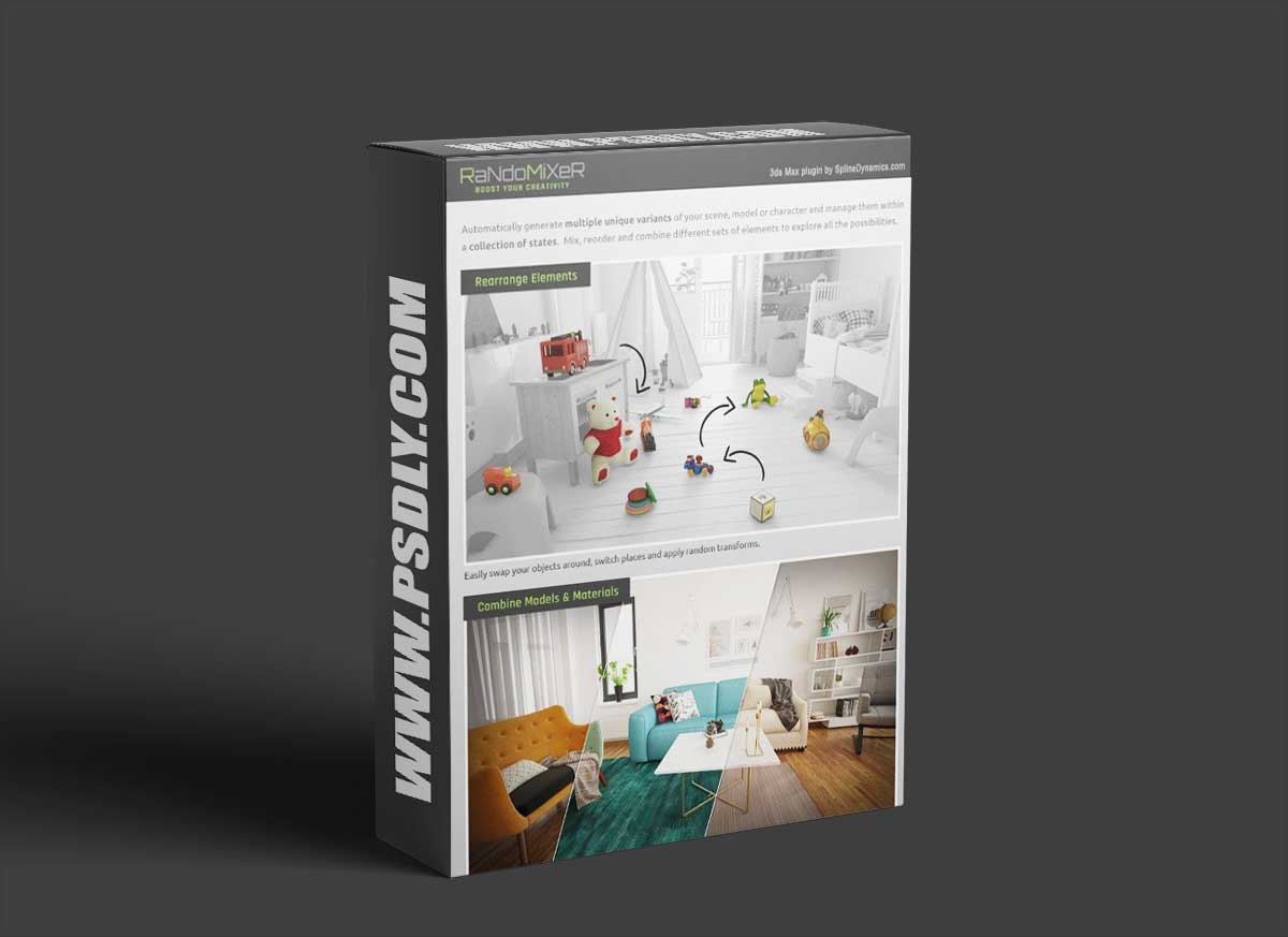 Spline Dynamics - RandoMixer 1.05 for 3ds Max