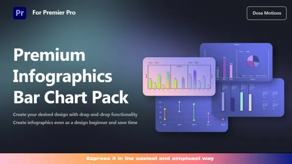 Videohive Premium Barchart pack 51088194
