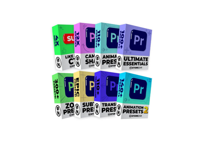 Storezar – The Ultimate Bundle MEGA for Premiere Pro 1 Storezar – The Ultimate Bundle MEGA for Premiere Pro