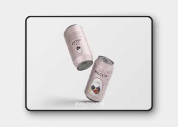 Drink Can Creative PSD Mockups Templates