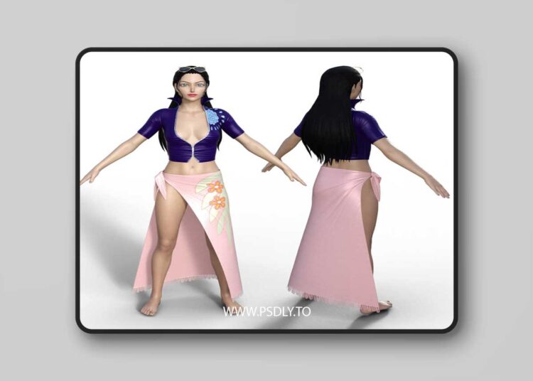Nico Robin Character With Post Time Skip Outfit 1 Nico Robin Character With Post Time Skip Outfit