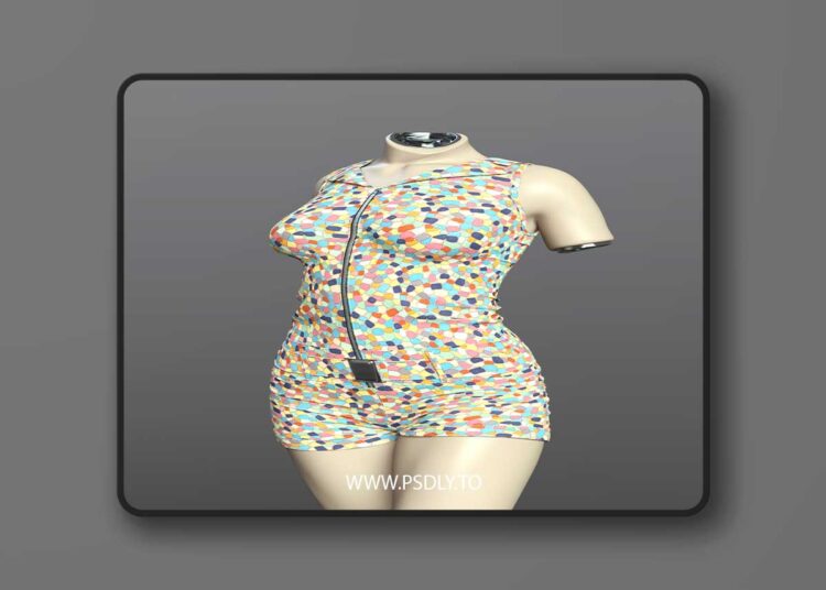 SPR Jumpsuit Sportswear for Genesis 9 1 SPR Jumpsuit Sportswear for Genesis 9