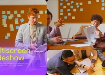 Videohive - StudioVibe Multiscreen Intro 4K - 57912226