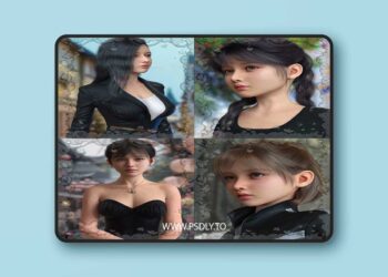 Vo Sonnek, and Young, and Vo Kemna, and Young HD for Genesis 9 Character Bundle