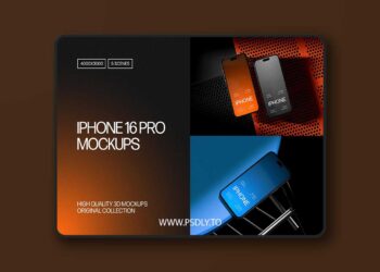 iPhone 16 Pro Mockups