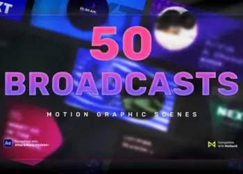 Videohive - 50 Broadcast Scenes | After Effects - 59172734