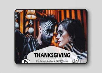 12 Thanksgiving Photoshop Actions
