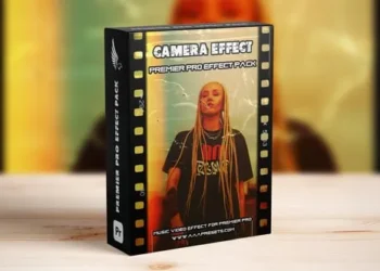 Videohive Vintage Camera Flash Movement Transitions for Premiere Pro 60649101