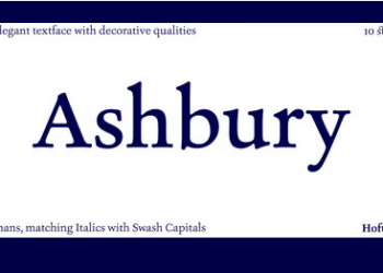 Ashbury Font Family 10xOTF